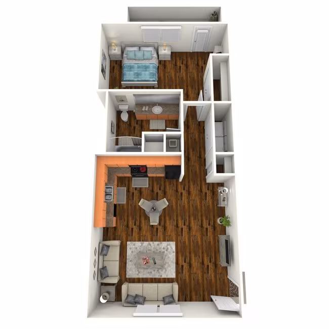 A1 11-303 floor plan