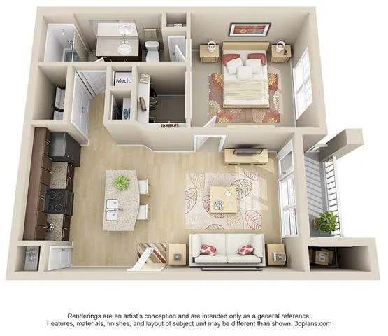 A1 01-209 floor plan