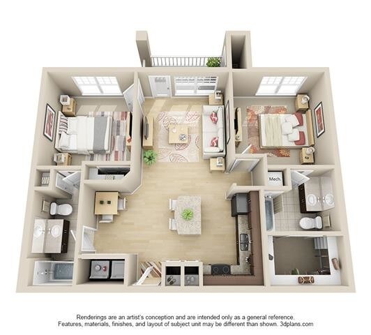 B1 10-207 floor plan