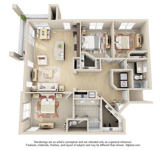 C2 11-210 floor plan