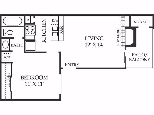 Unit 317 317 floor plan