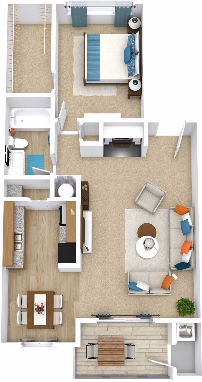 Unit 01-0418 01-0418 floor plan