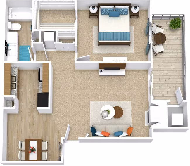 Unit 01-0203 01-0103 floor plan