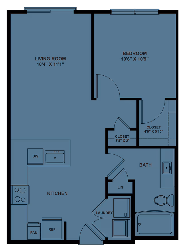 Unit 2418 2418 floor plan