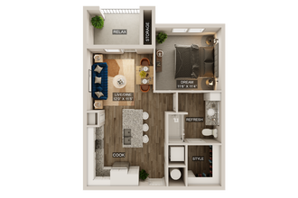 A1 - Affordable 1327 floor plan