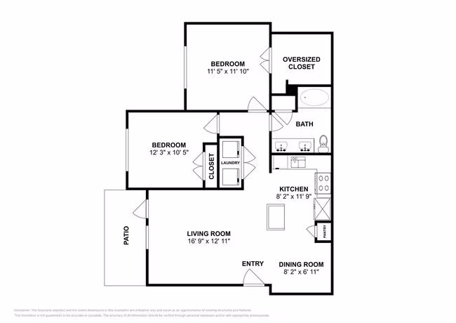 Unit 13201 13201 floor plan