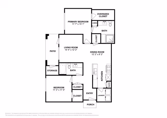 Unit 15308 15308 floor plan