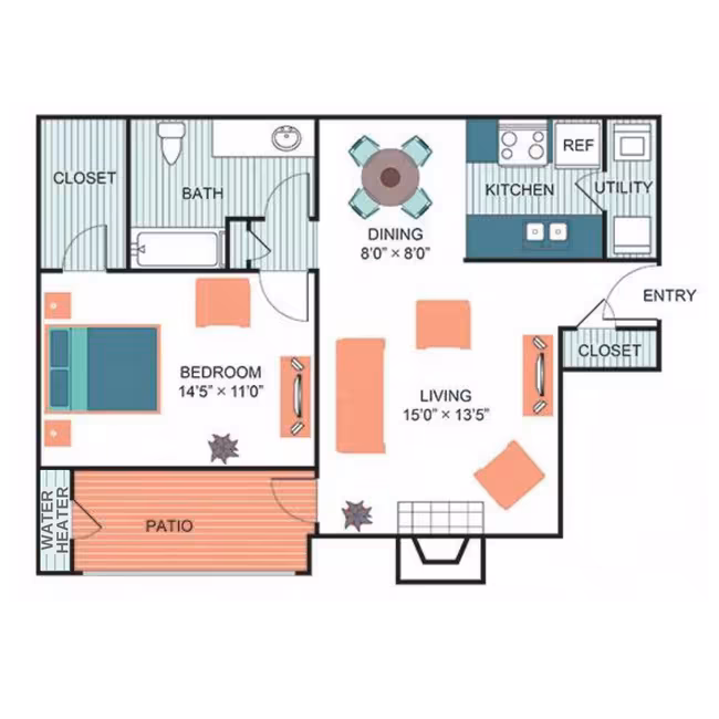 Unit 2039 2039 floor plan