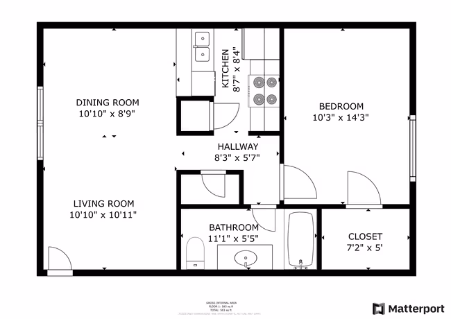 Unit 327 327 floor plan