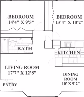 Unit 324 324 floor plan