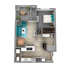 A1 923 floor plan