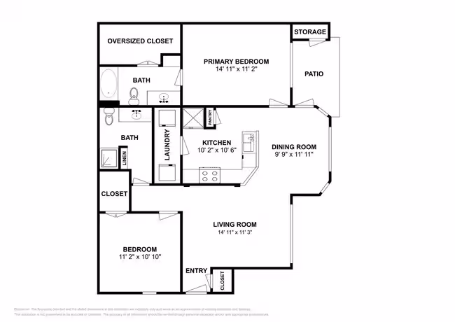 Unit 1637 1637 floor plan