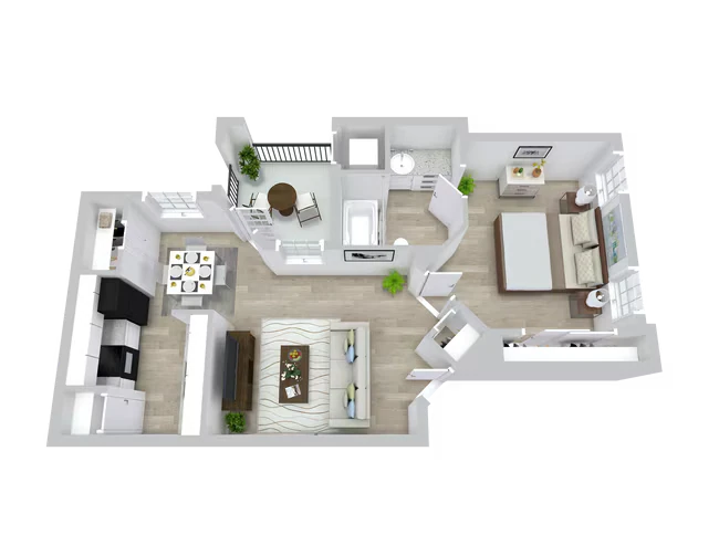 A1 321 floor plan