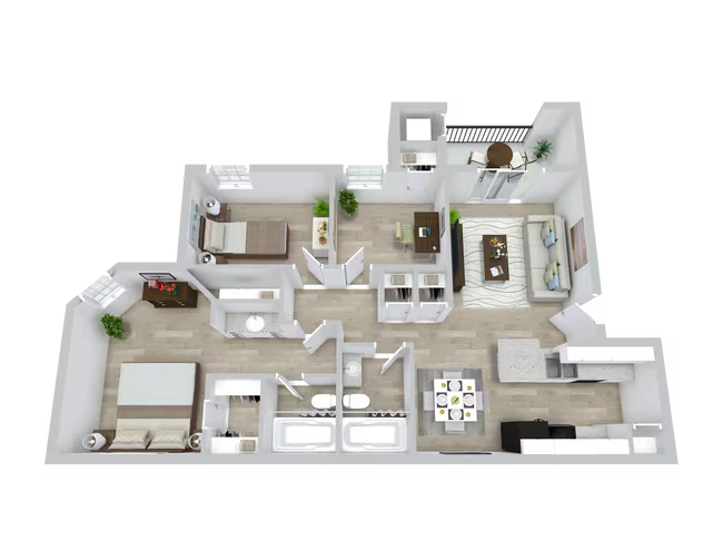 B2 1923 floor plan