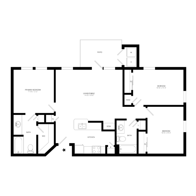 Unit 07202 07101 floor plan