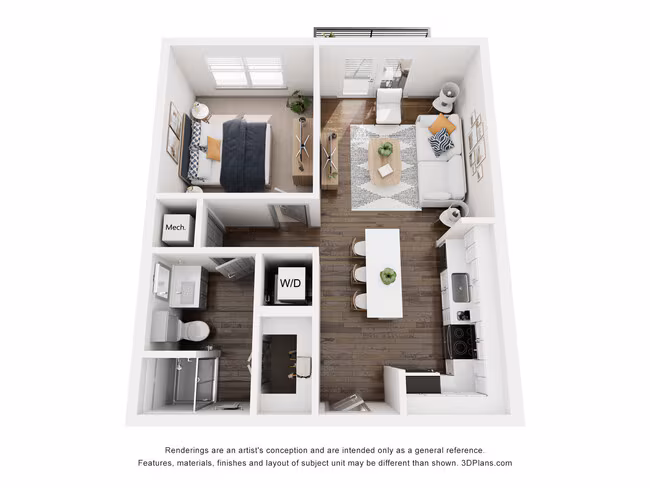A1A 1366 floor plan
