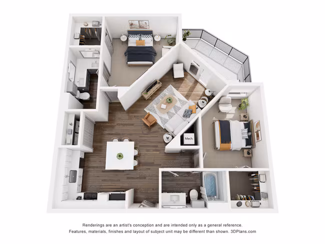 Unit 1472 1472 floor plan