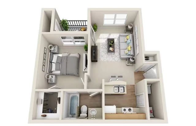 A1 727 floor plan