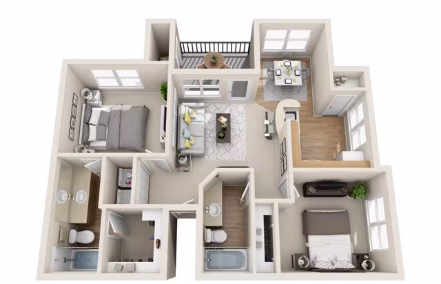 Unit 827 827 floor plan