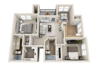 B2 floor plan