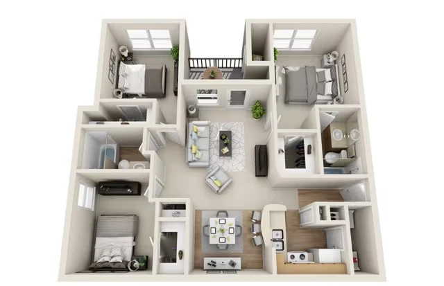 C1 317 floor plan