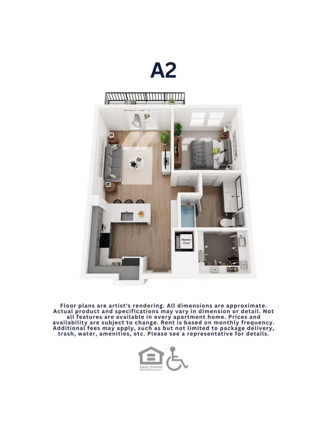 A2 1432 floor plan