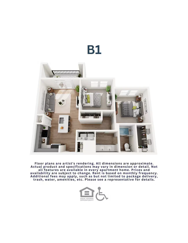 B1 1410 floor plan