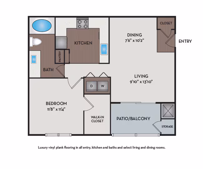 Unit 214 214 floor plan