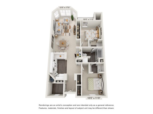 Unit 1126 1130 floor plan