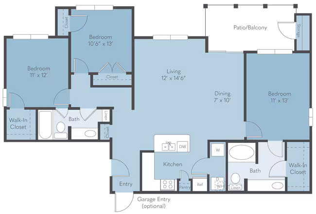 Unit 812 827 floor plan