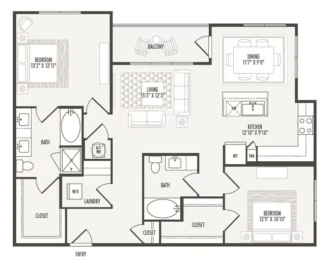 B2 5122 floor plan