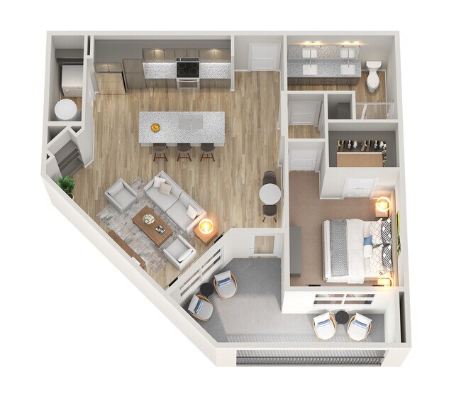 Unit 1124 1124 floor plan