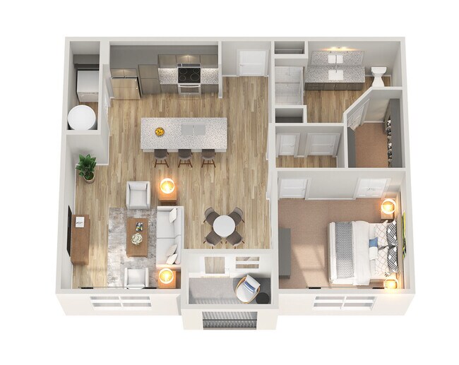 Unit 1340 1340 floor plan