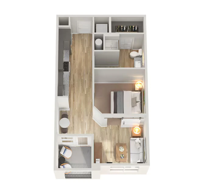 E1 1105 floor plan