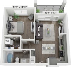 Unit 13304 13406 floor plan