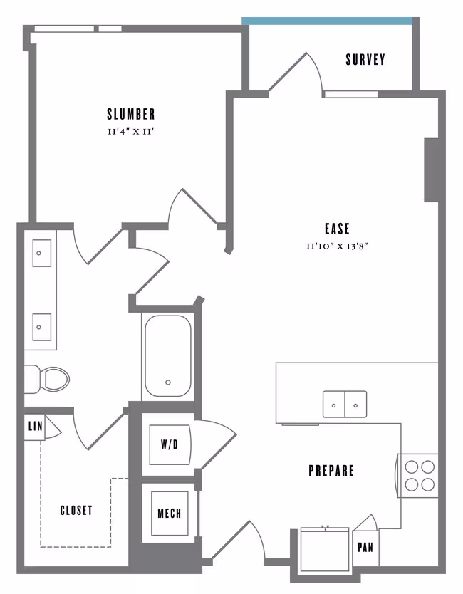 Unit 1-1207 1-1207 floor plan