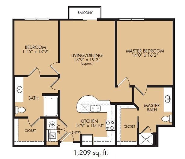 Unit 6303 6303 floor plan
