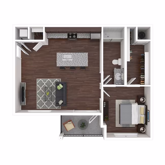Unit 6205 4205 floor plan
