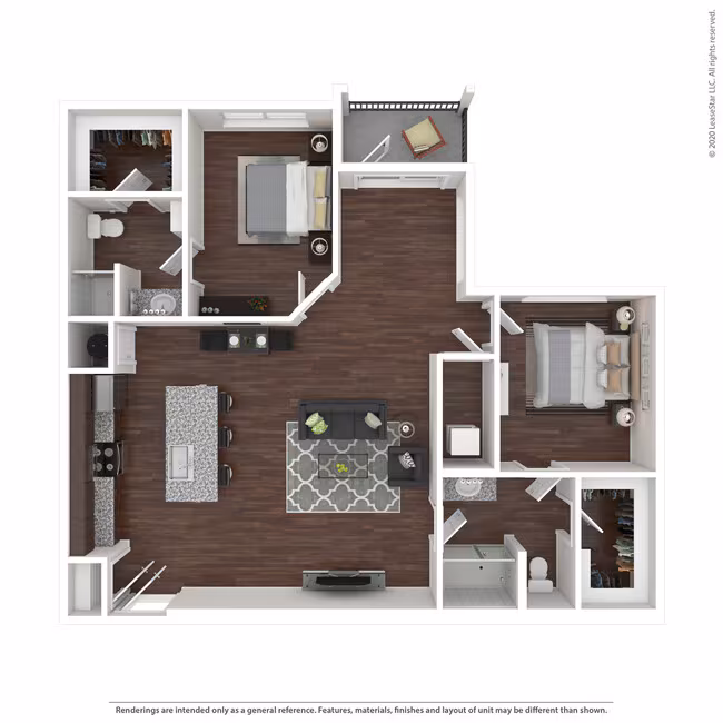 Unit 5203 5101 floor plan