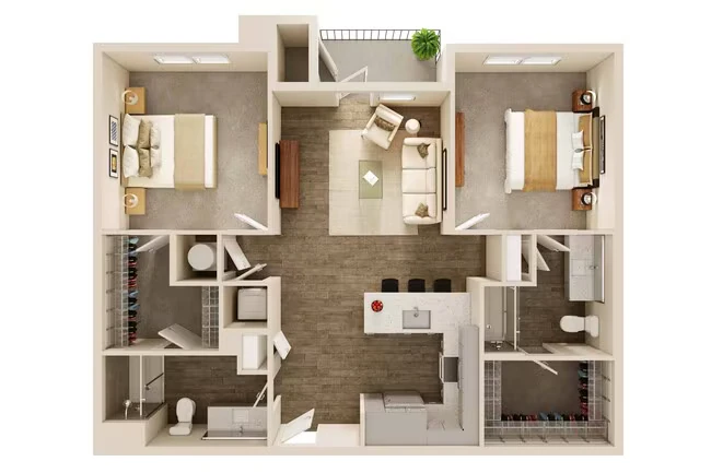 B1/B1A 16304 floor plan