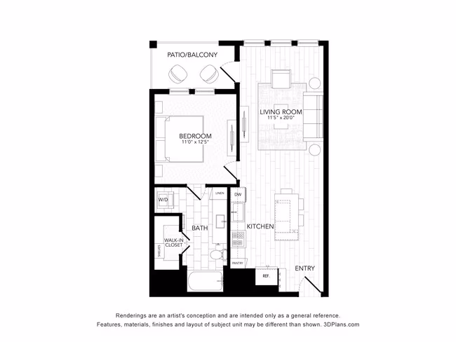 Unit 334 334 floor plan