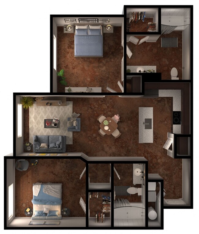 Unit 16301 16301 floor plan