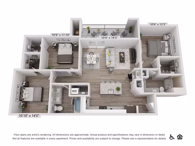 Unit 727 727 floor plan