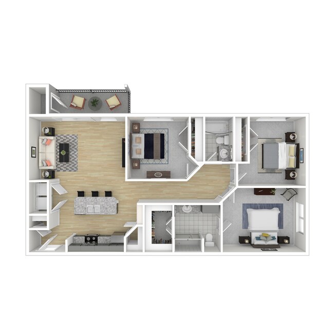 Unit 12303 11303 floor plan