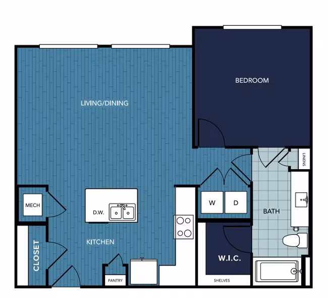Unit 3307 11204 floor plan