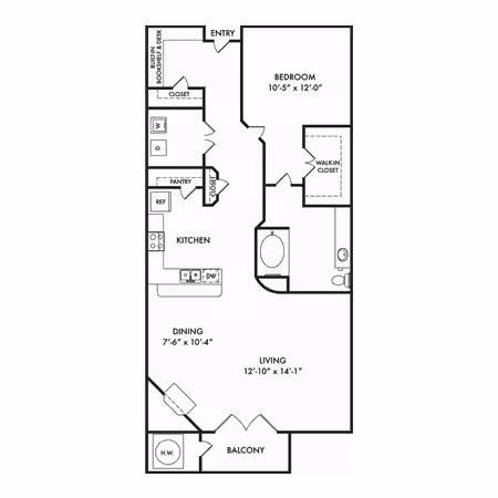 Unit 113 113 floor plan