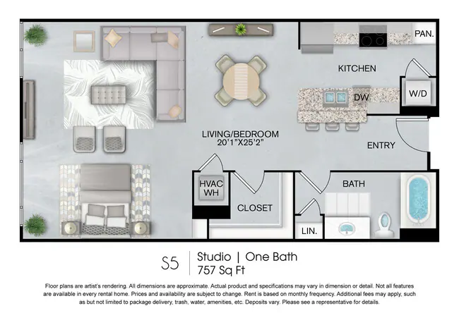 Unit 1003 903 floor plan