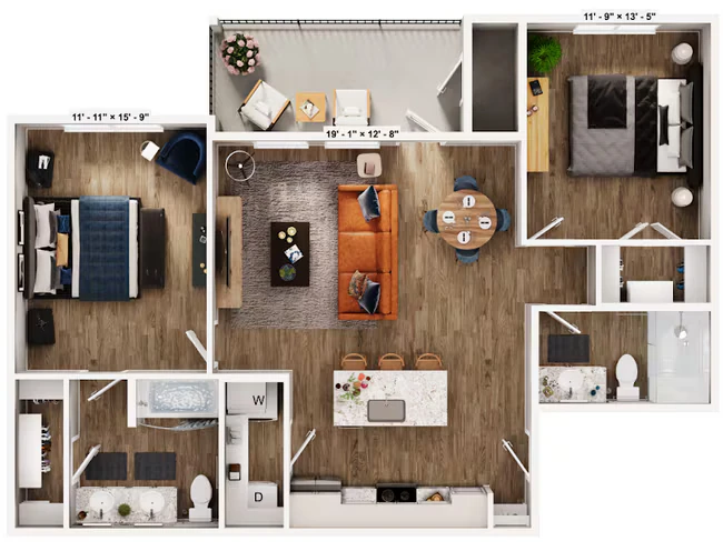 B1 9302 floor plan