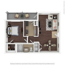 1B 0937 floor plan