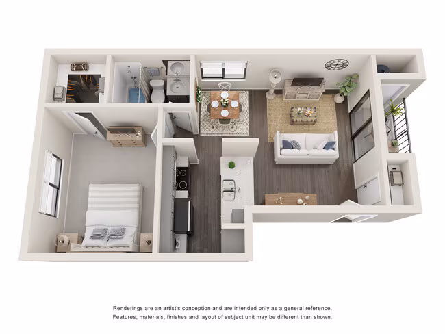 Unit 207A 207A floor plan